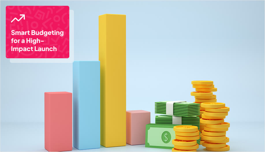 cartoonized paper bills and coins