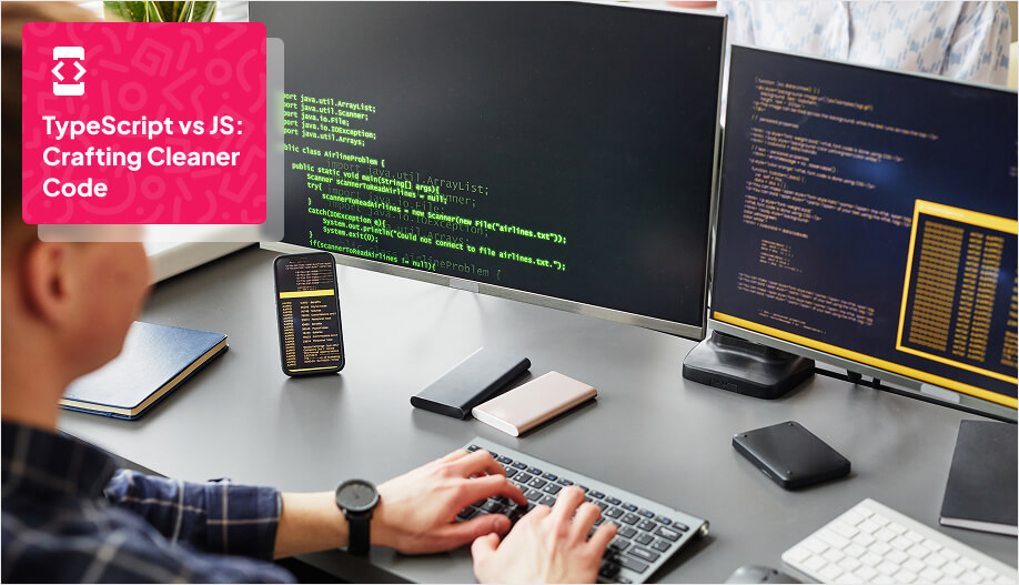 a developer making codes