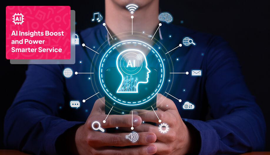 hologram illustration og AI and its different functionalities