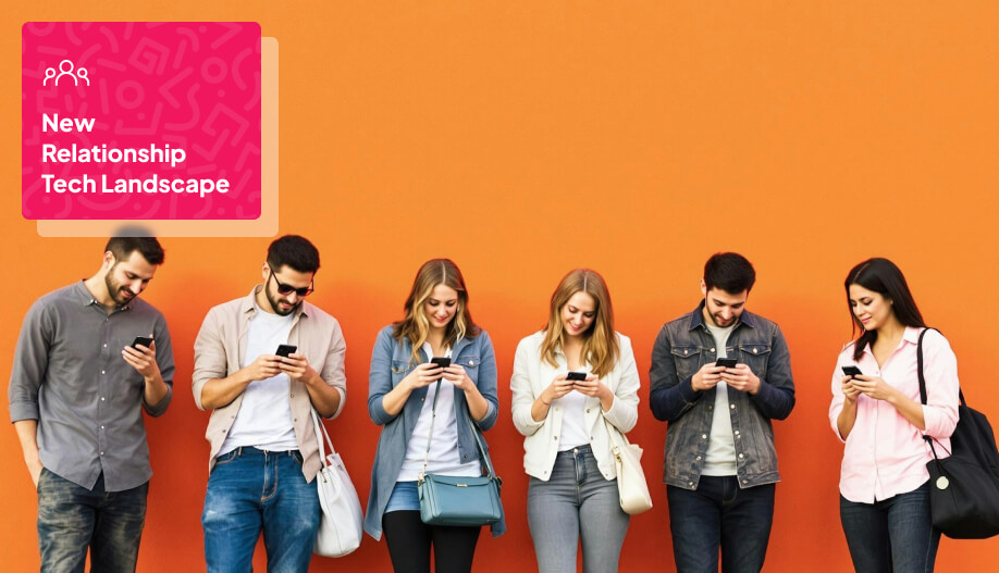 group of people using their phones