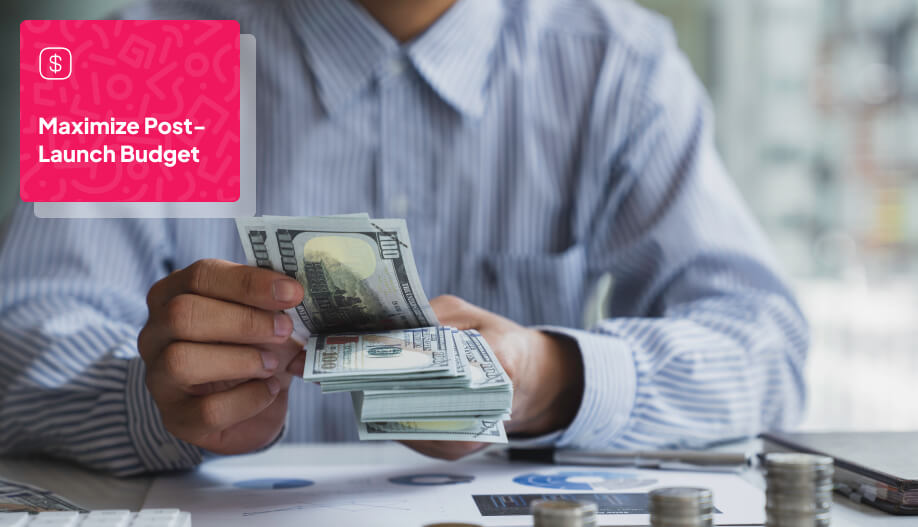 consumer counting money