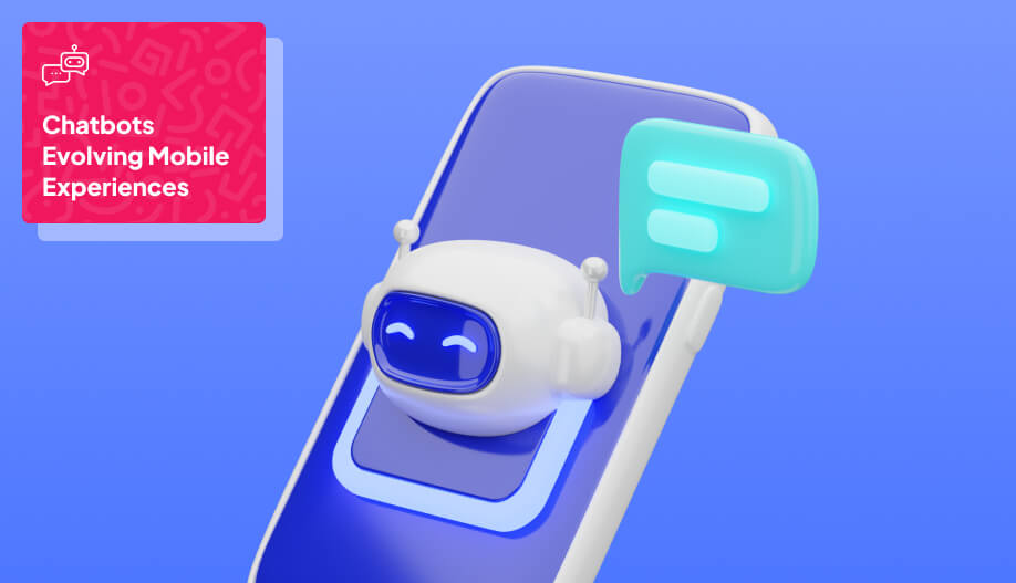 bot character with digital bubble