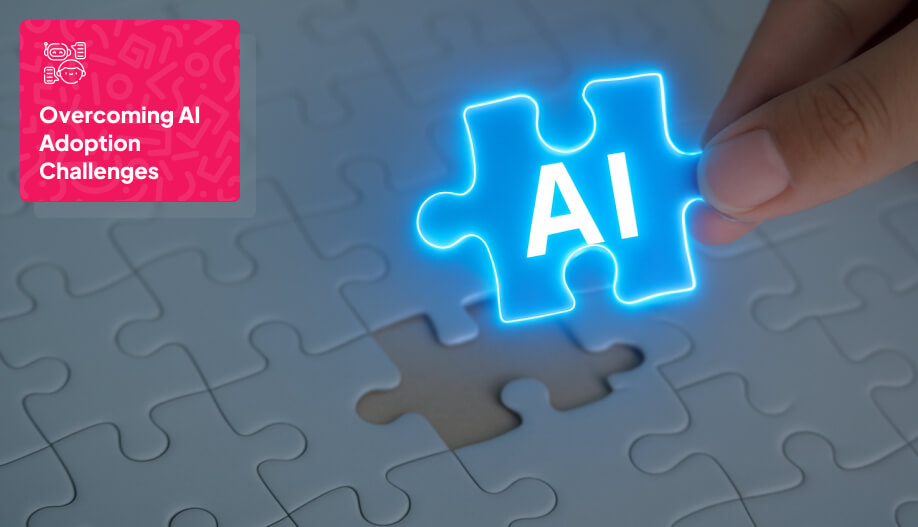 a digital piece of puzzle with the letter AI being placed as a the last piece to complete a puzzle