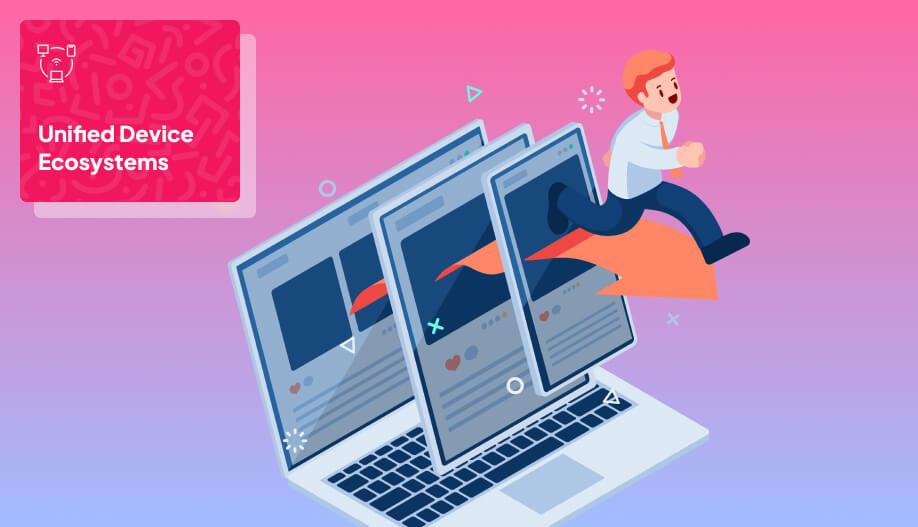 digital illustration of different device platforms