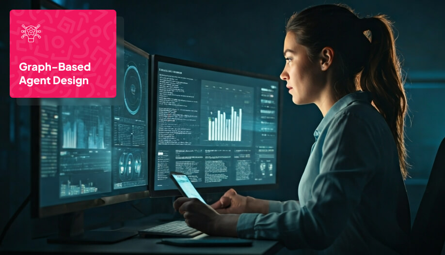 a developer working something on her computer