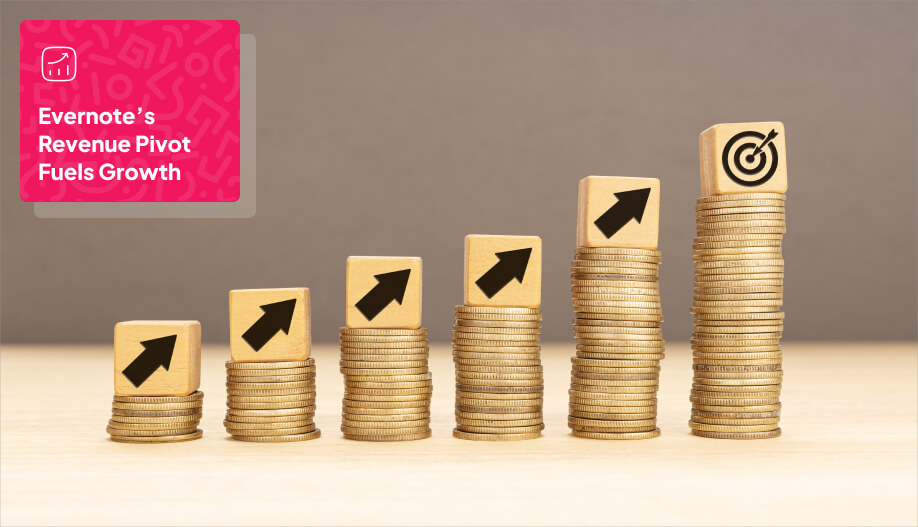 progressive stack of coins showing increasing revenue