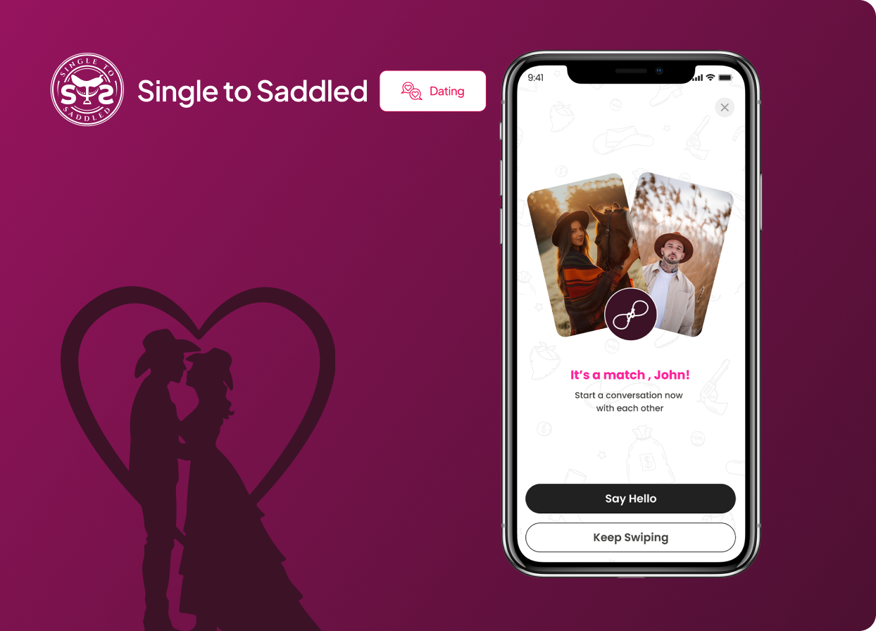 Matrimonial intent-serious dating app screen
