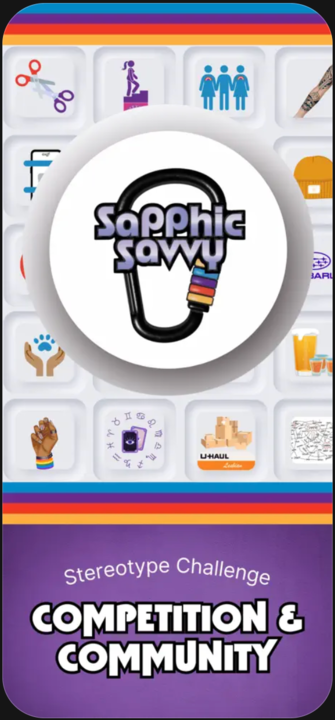 Sapphic Savvy dating app built by AppMakers