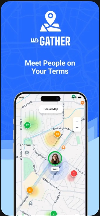 unGather social meetups app built by AppMakers